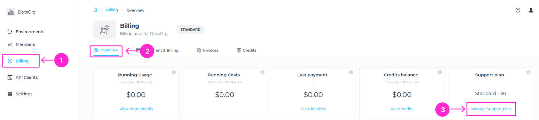Support Bill Billing
